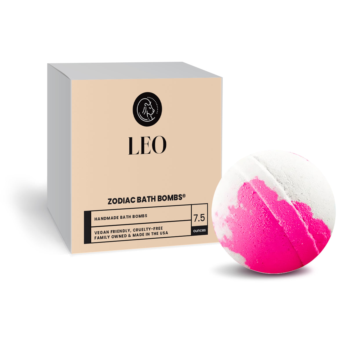 Leo Zodiac Bath Bomb