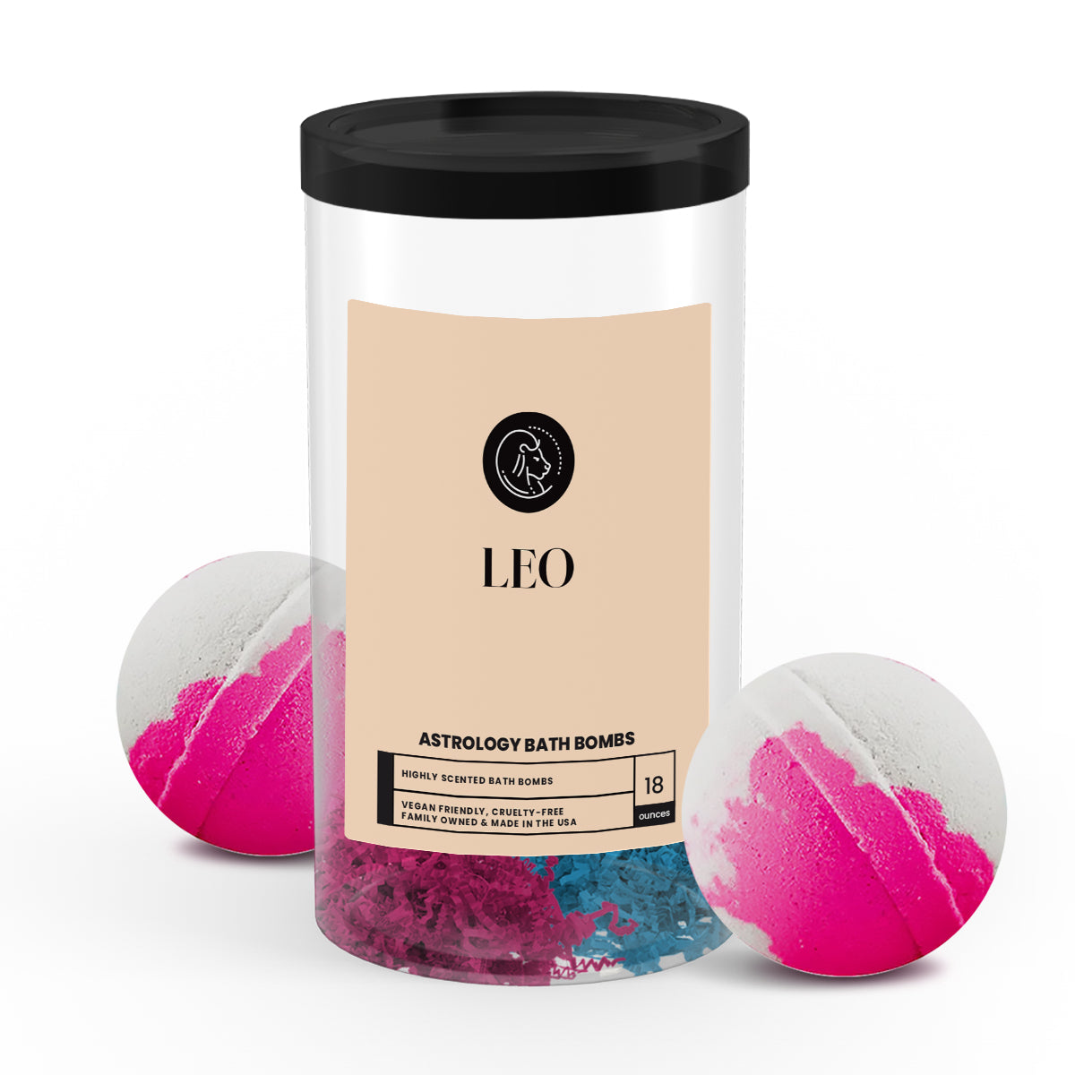 Leo Astrology Bath Bombs