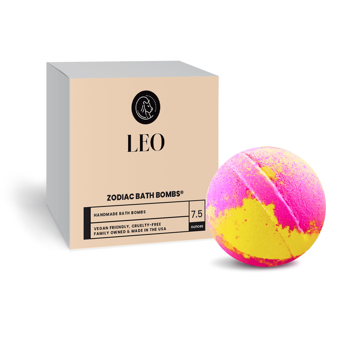 Leo Zodiac Bath Bomb