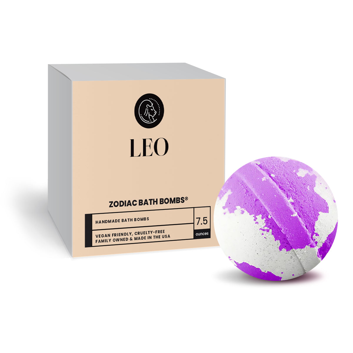 Leo Zodiac Bath Bomb