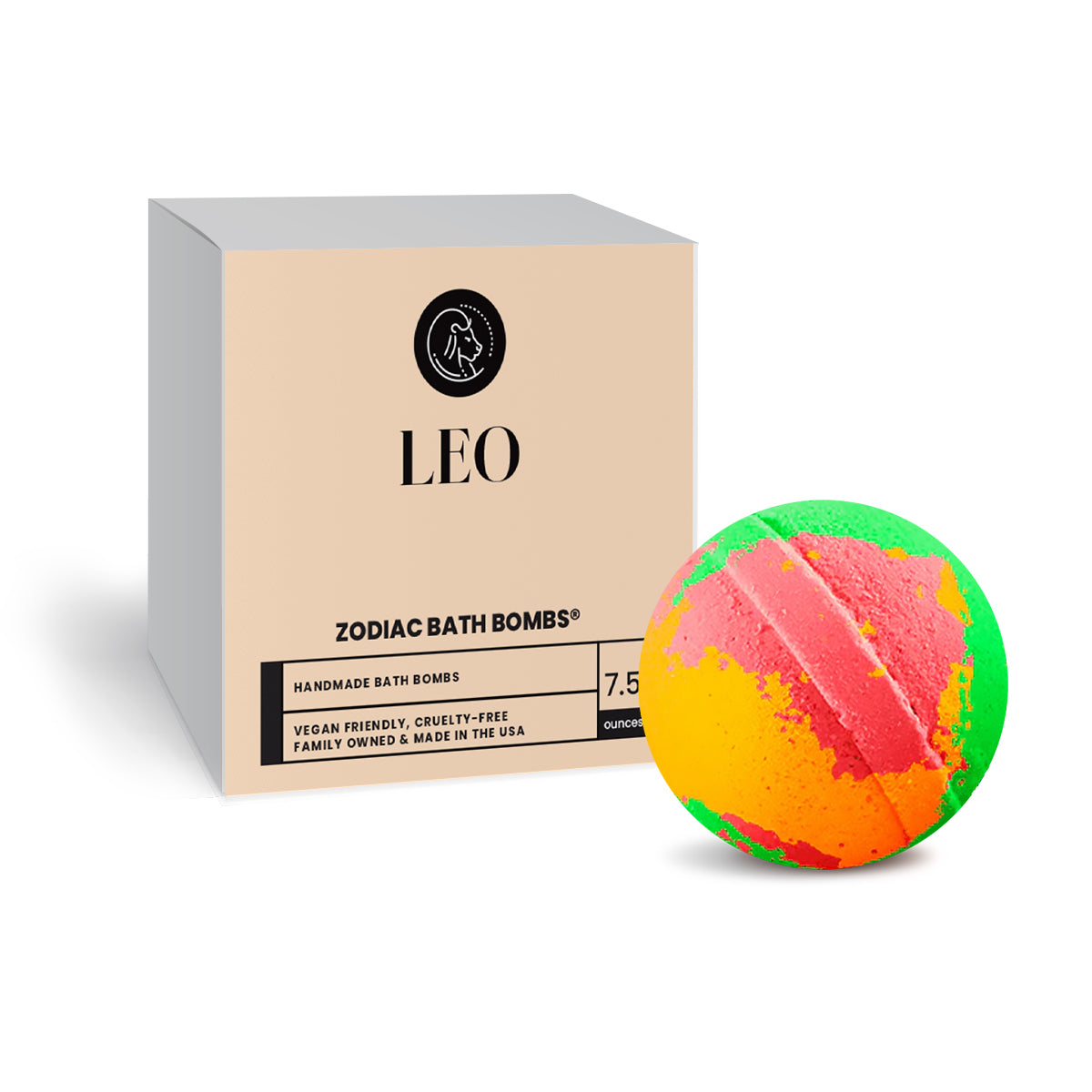 Leo Zodiac Bath Bomb