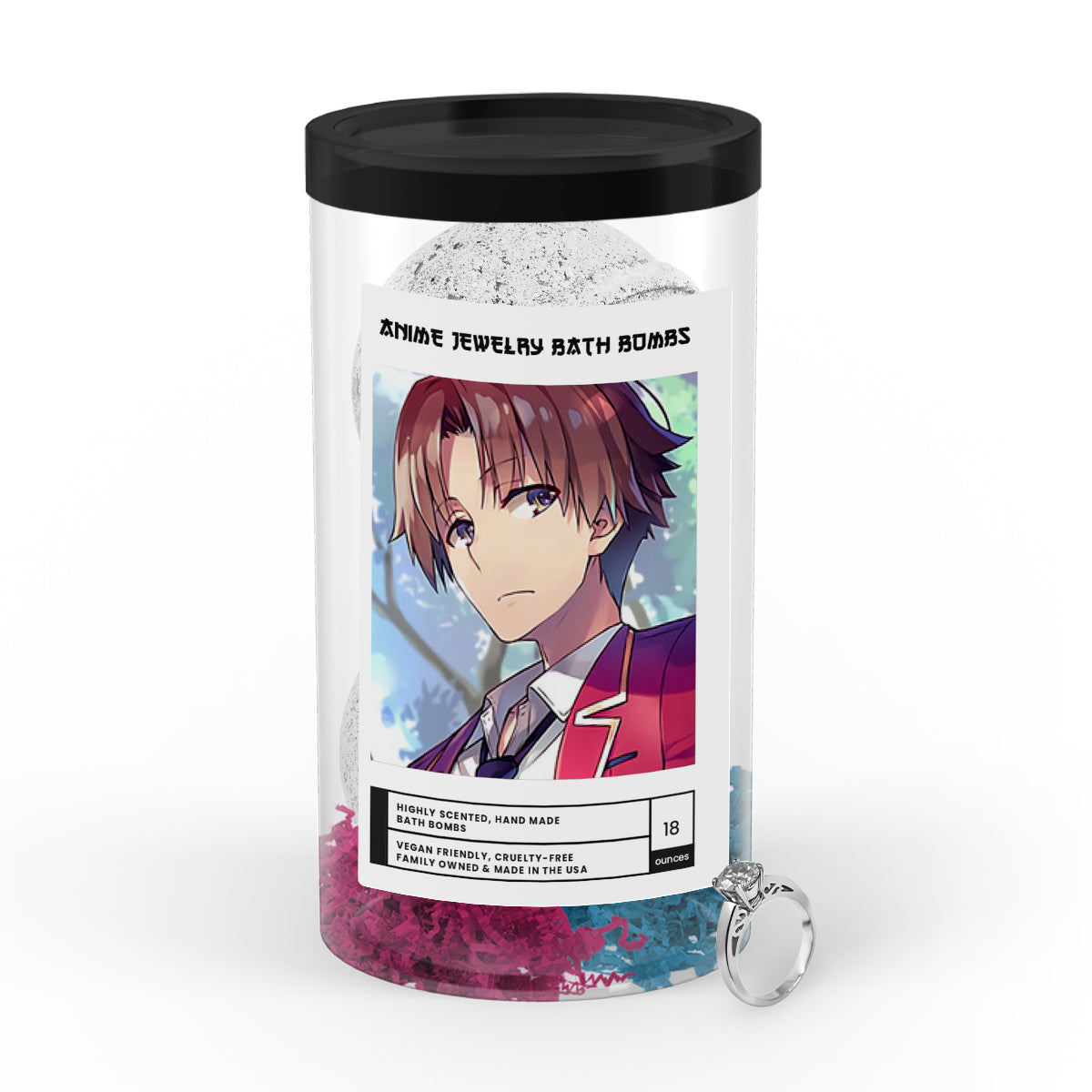 Ayanokouji, Kiyotaka (綾小路 清隆) | Anime Jewelry Bath Bombs