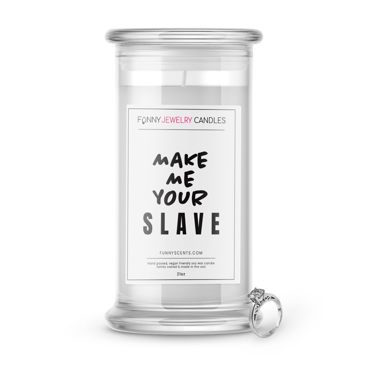 Make me Your Slave Jewelry Funny Candles