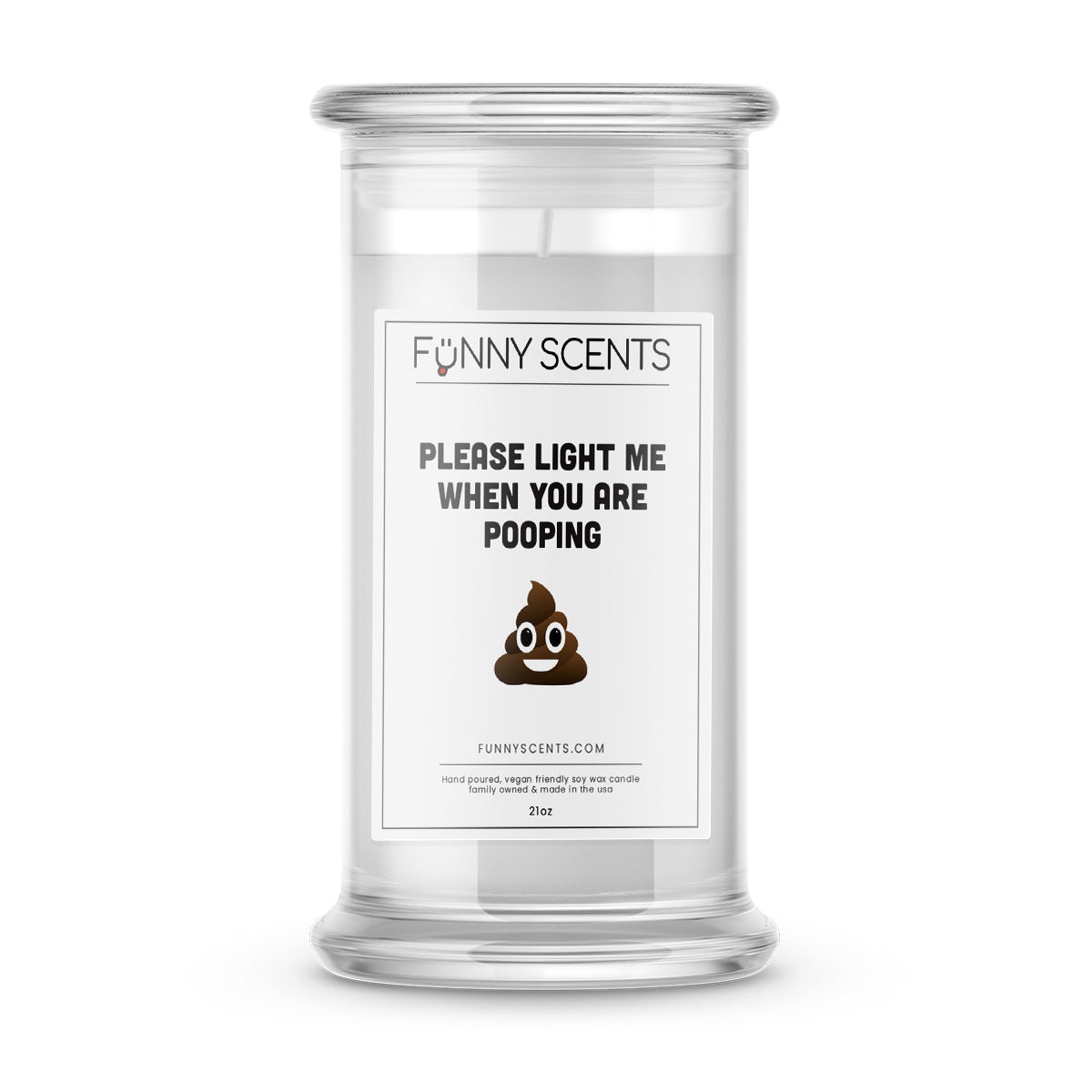 Please Light Me When You are Pooping shit Funny Candles