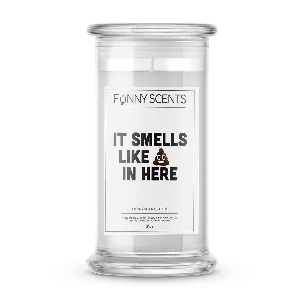 It smells like shit in here Funny Candles
