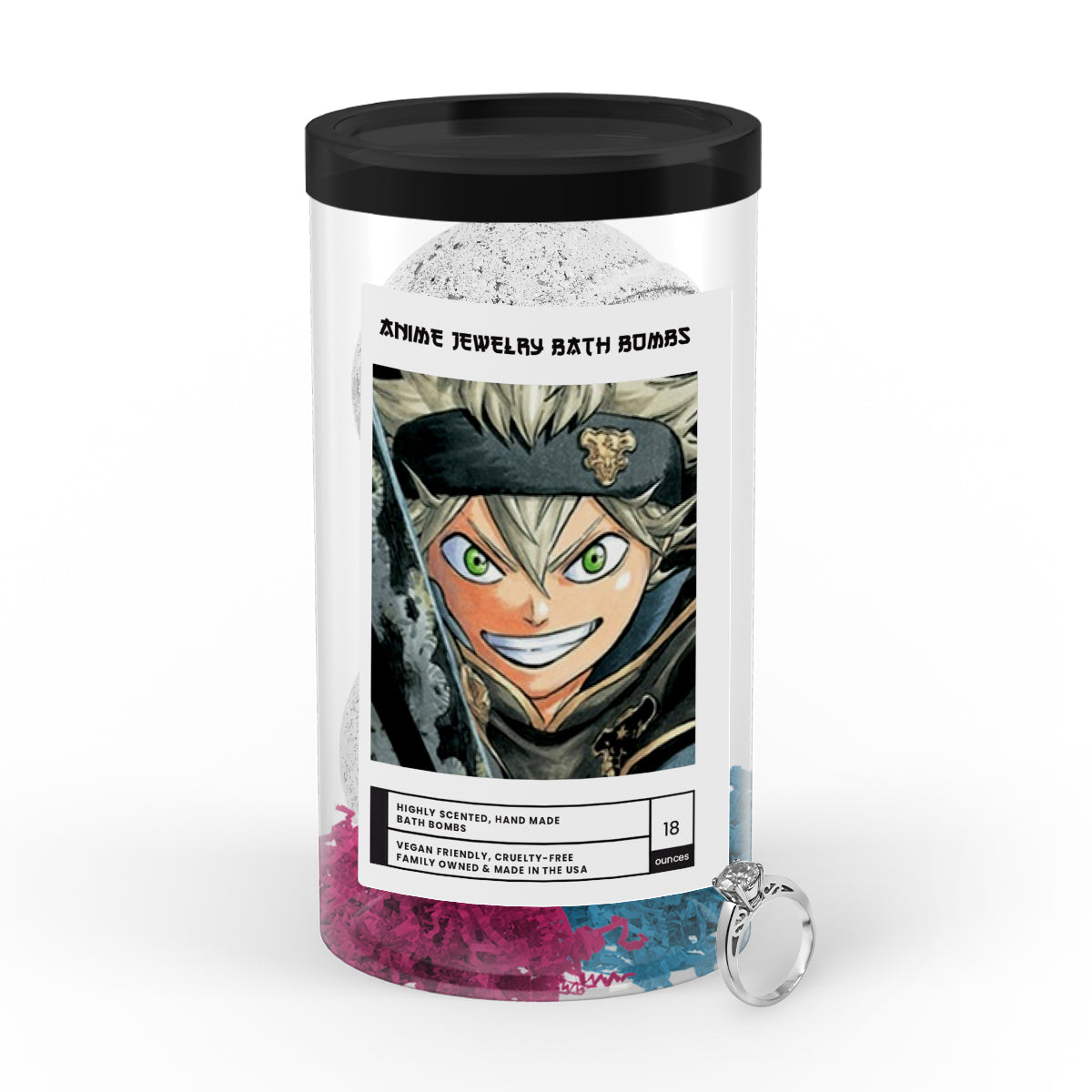 Asta (アスタ) | Anime Jewelry Bath Bombs