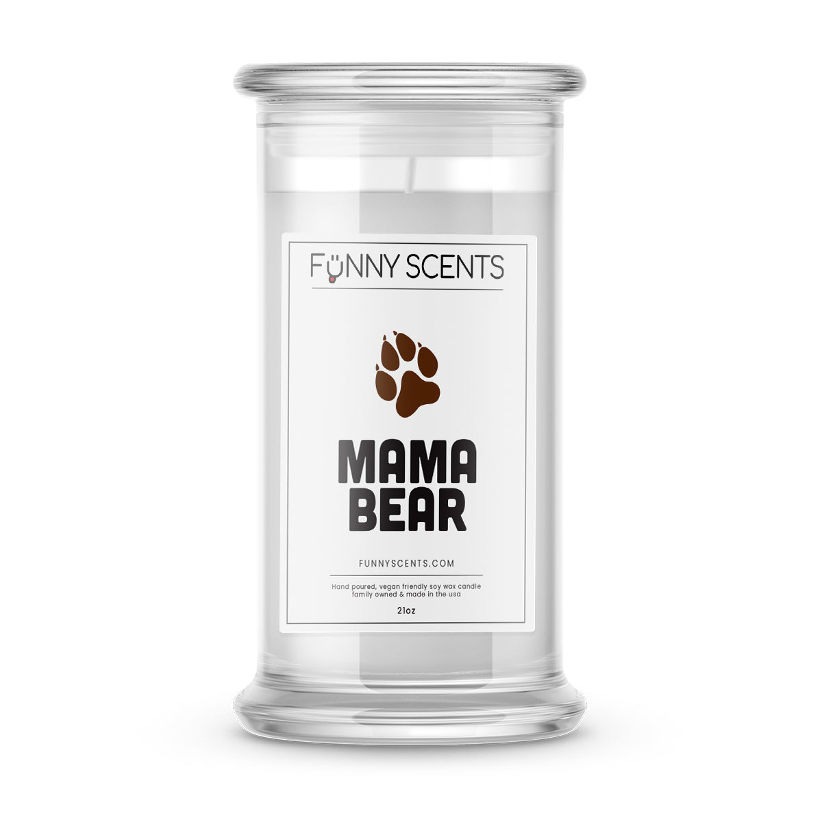 MAMA Bear Funny Candles