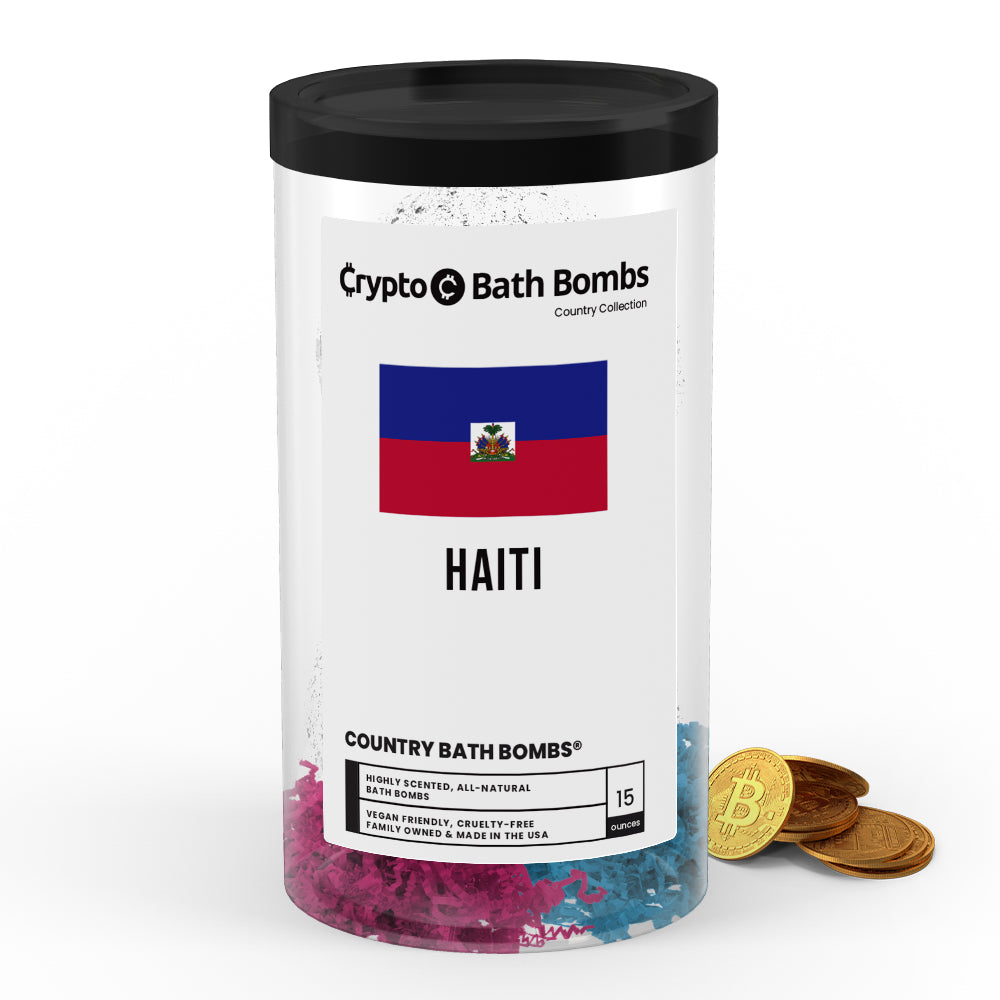 Haiti Country Crypto Bath Bombs