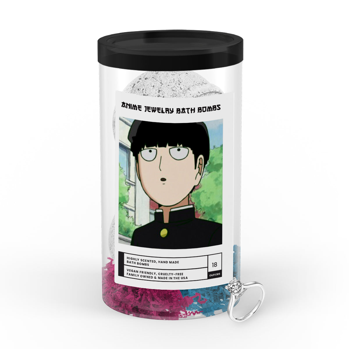 Kageyama, Shigeo (影山 茂夫) | Anime Jewelry Bath Bombs