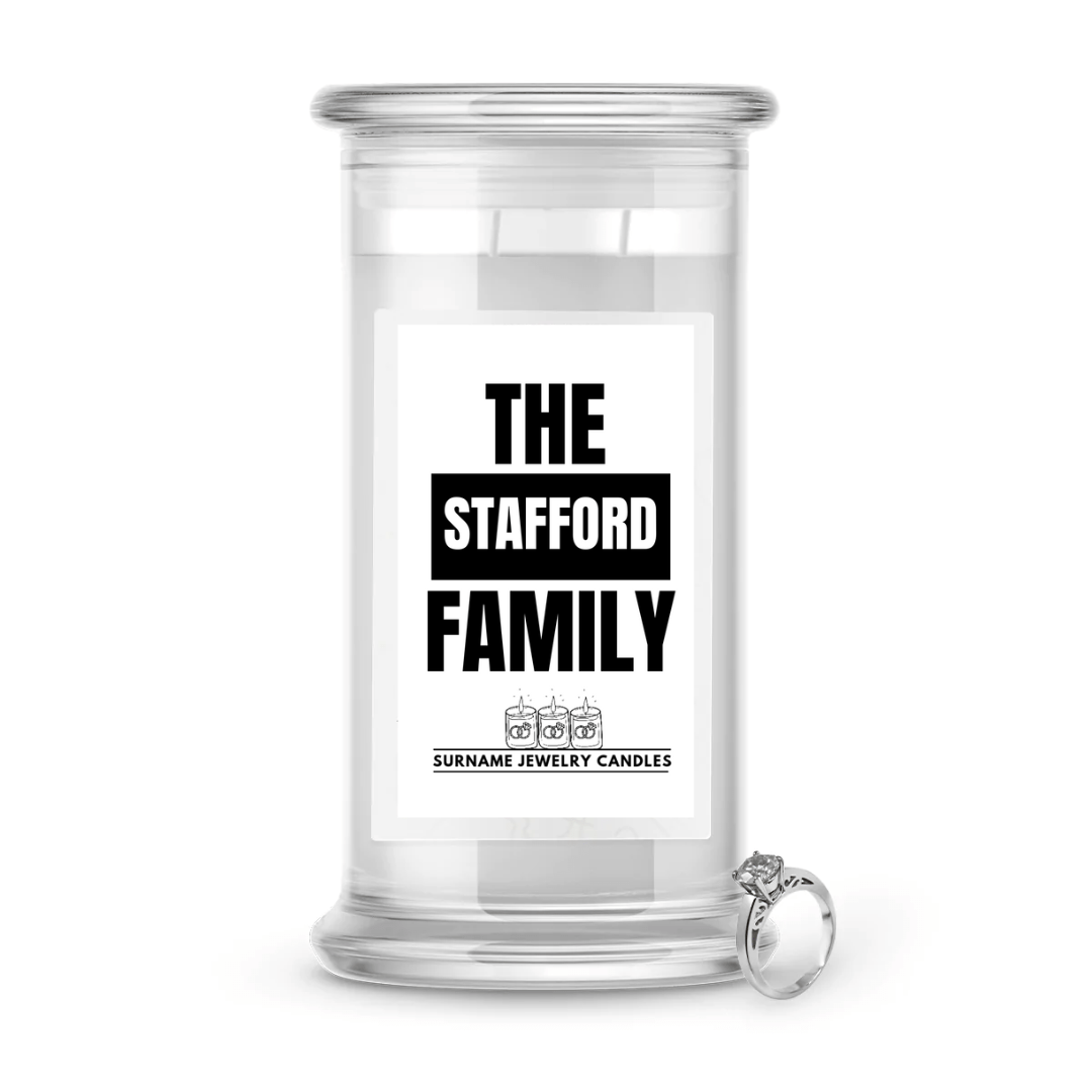 The Stafford Family | Surname Jewelry Candles