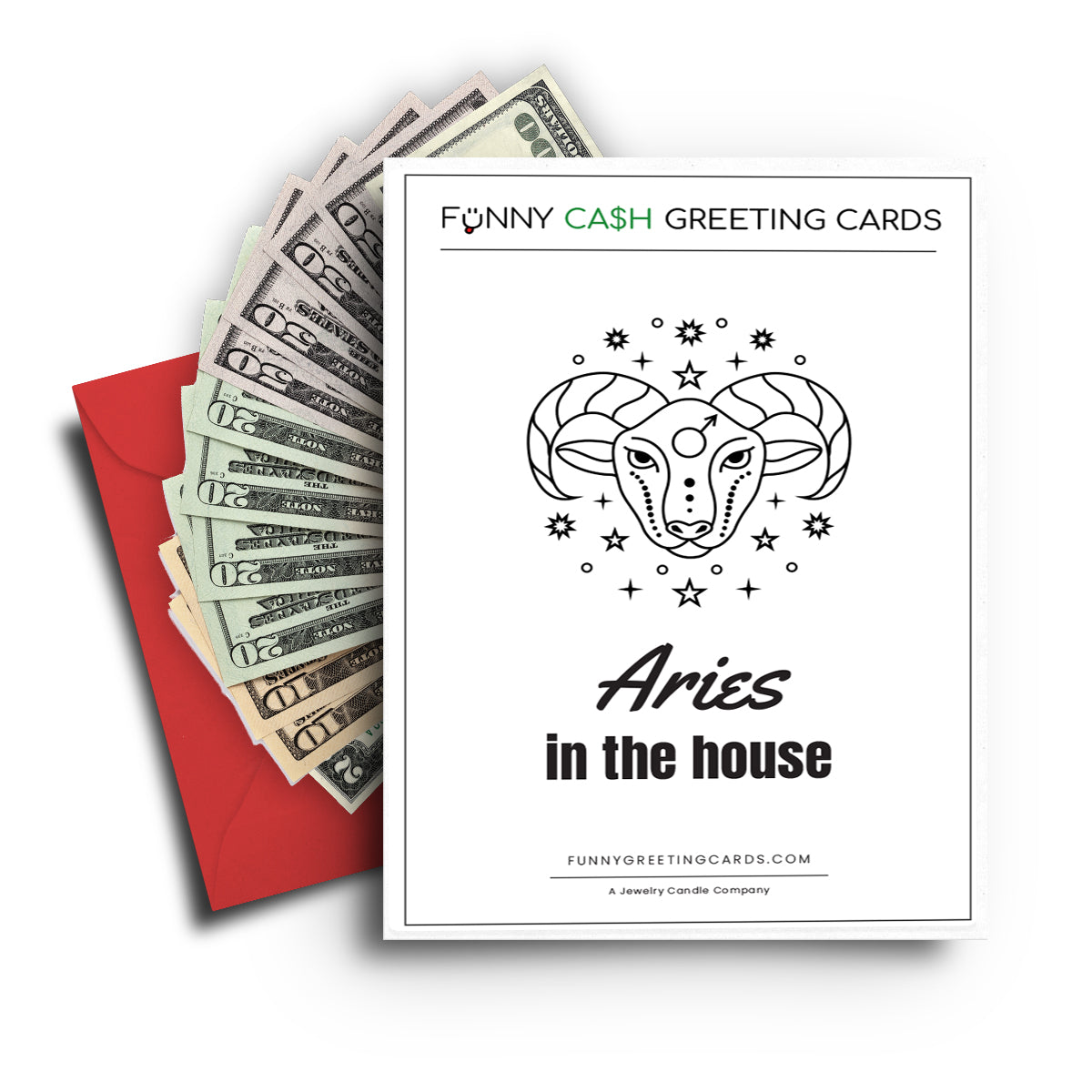 Arise in The House Funny Cash Greeting Cards