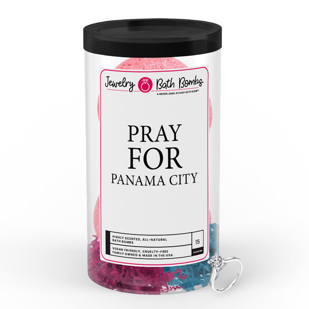 Pray For Panama City Jewelry Bath Bomb
