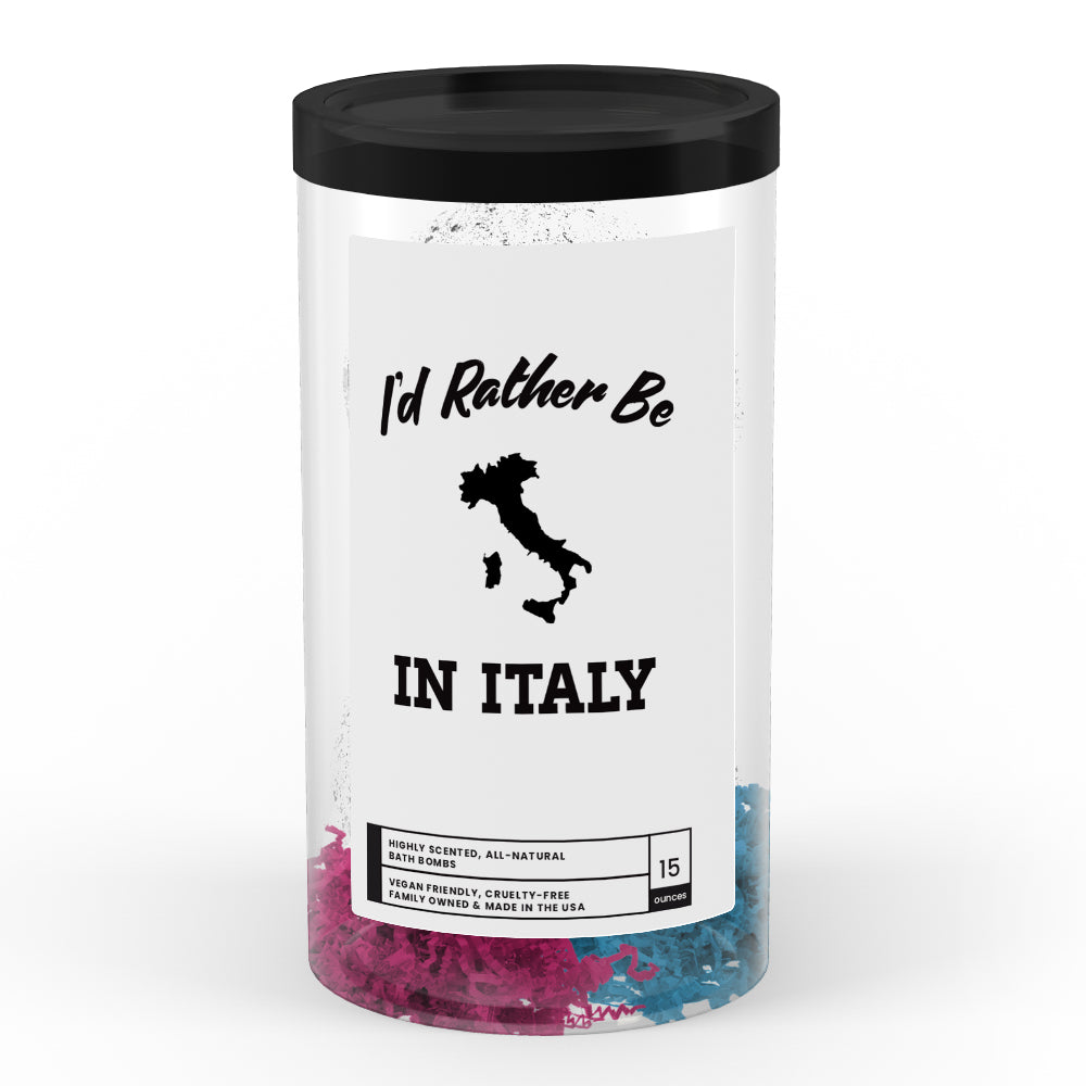 I'd rather be In Italy Bath Bombs