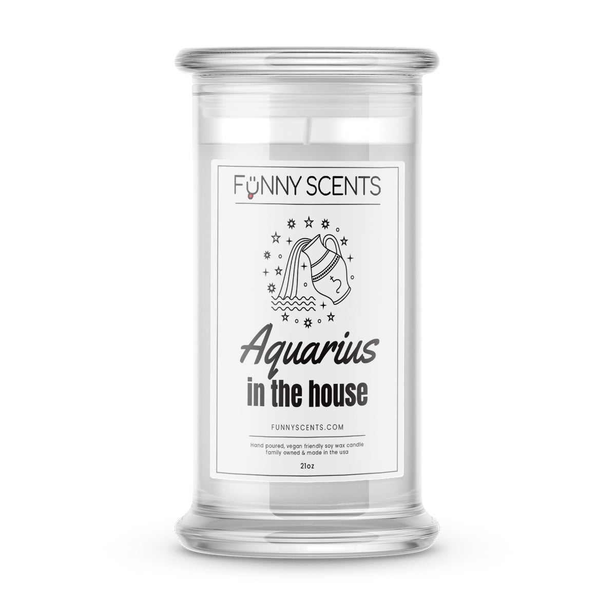 Aquarius in The House Funny Candles