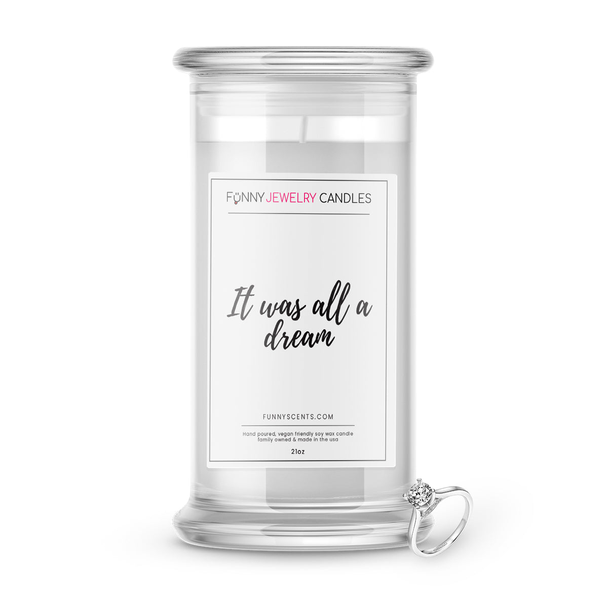 It was all a dream Jewelry Funny Candles