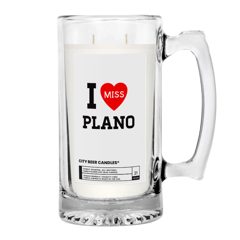 I miss Plano City Beer Candles