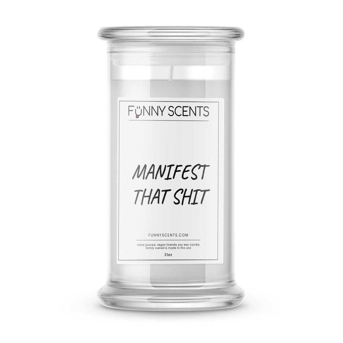Manifest that shit Funny Candles