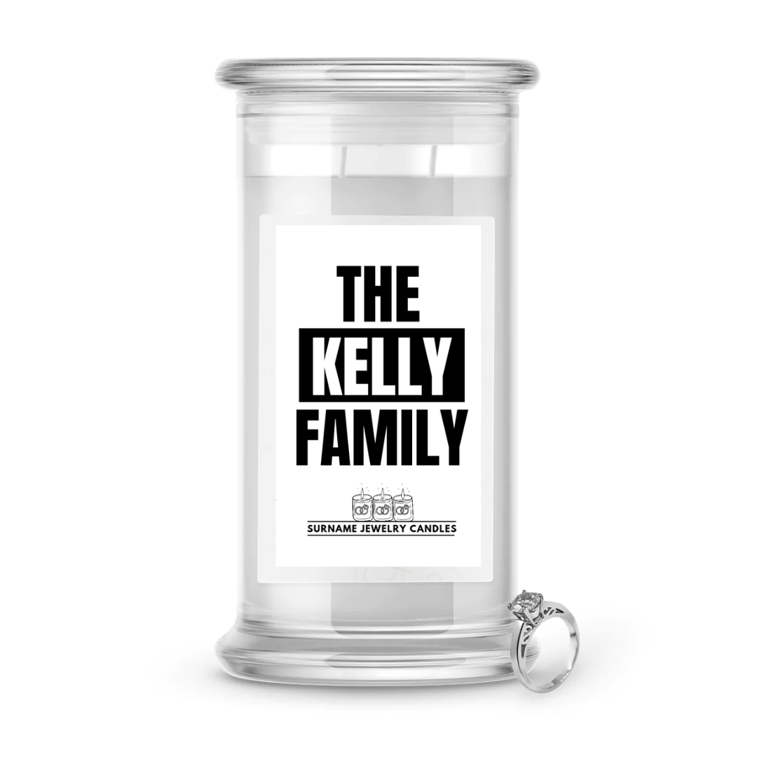 The Kelly Family | Surname Jewelry Candles