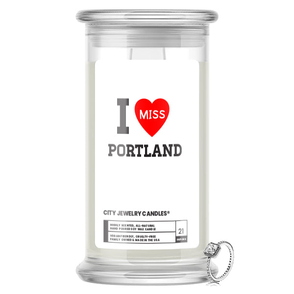 I miss Portland City Jewelry Candles