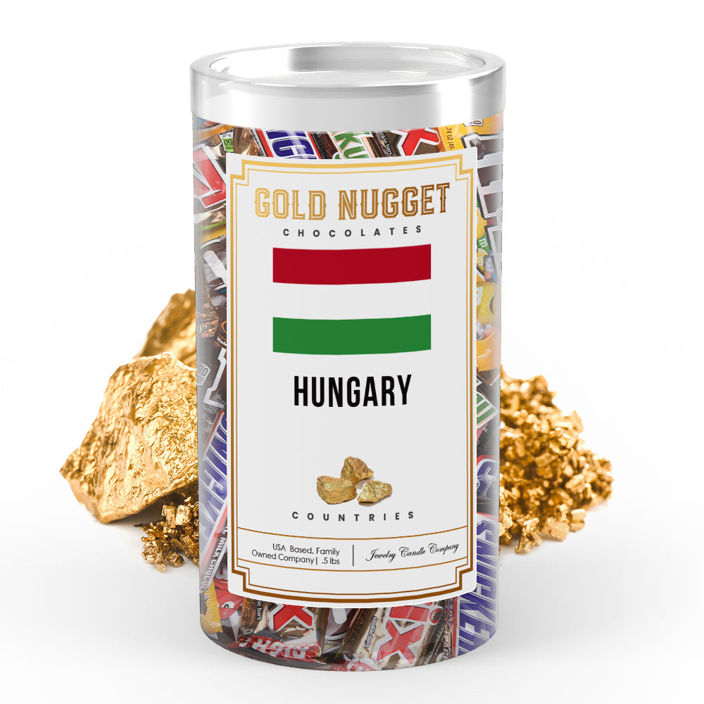 Hungary Countries Gold Nugget Chocolates