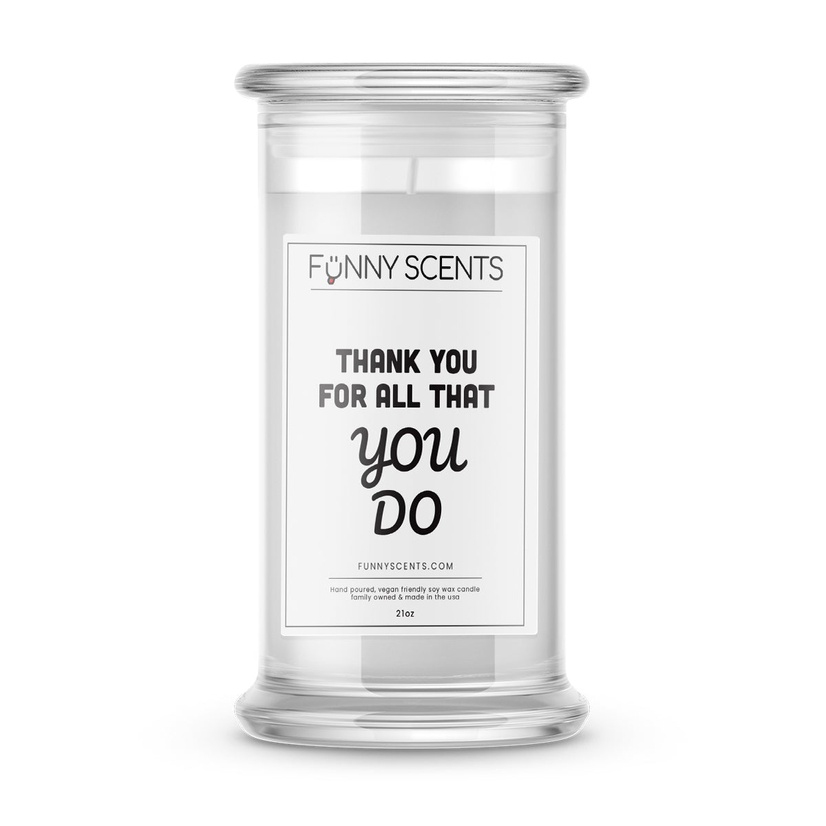 Thank You For All That You Do Funny Candles