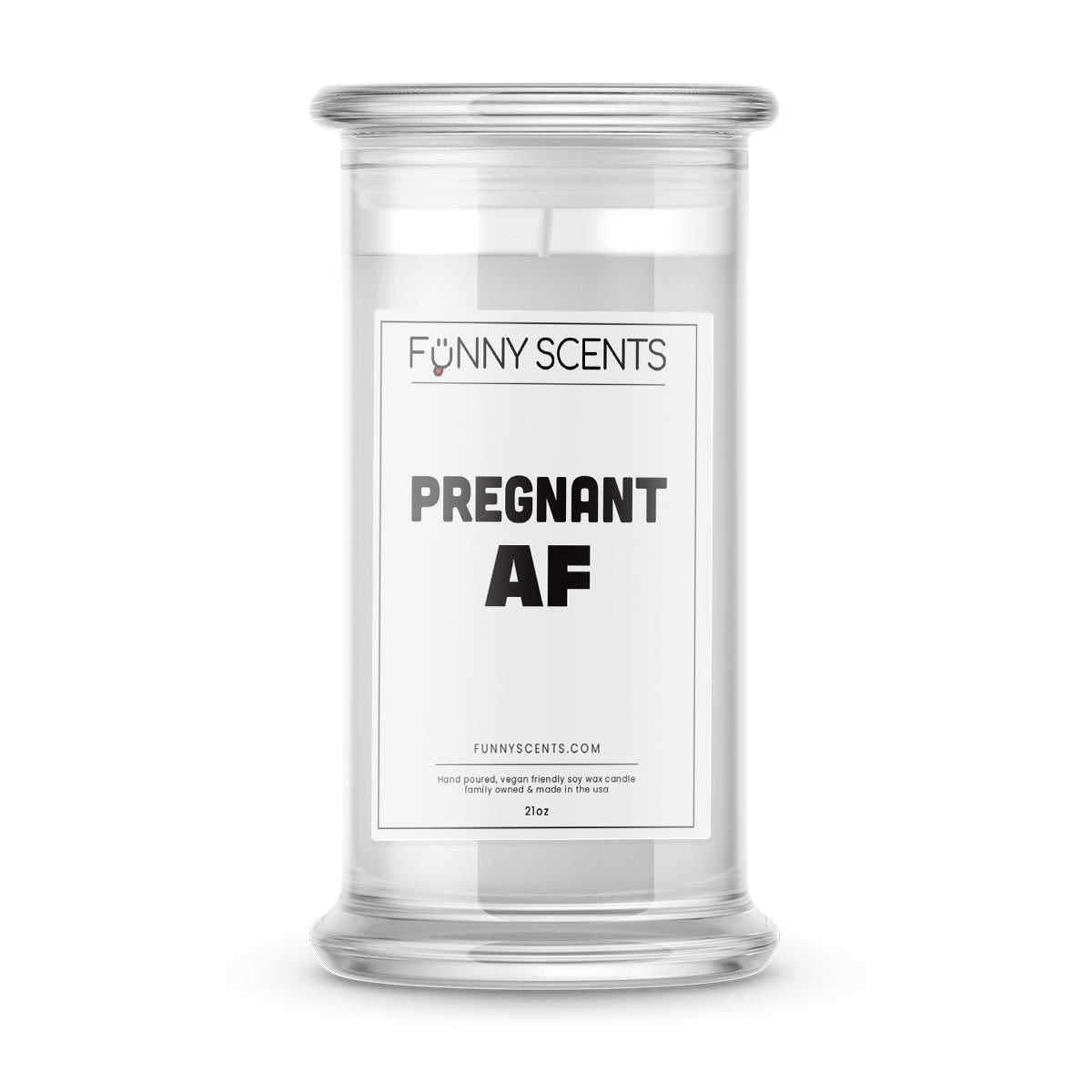 Pregnant AF Funny Candles