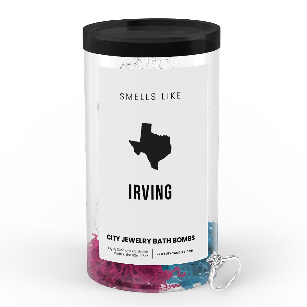 Smells Like Irving City Jewelry Bath Bombs