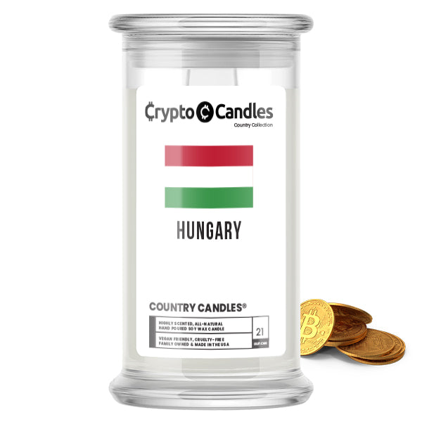 Hungary Country Crypto Candles