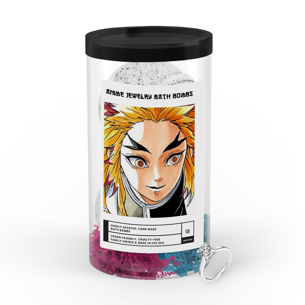 Rengoku, Kyoujurou (煉獄 杏寿郎) | Anime Jewelry Bath Bombs