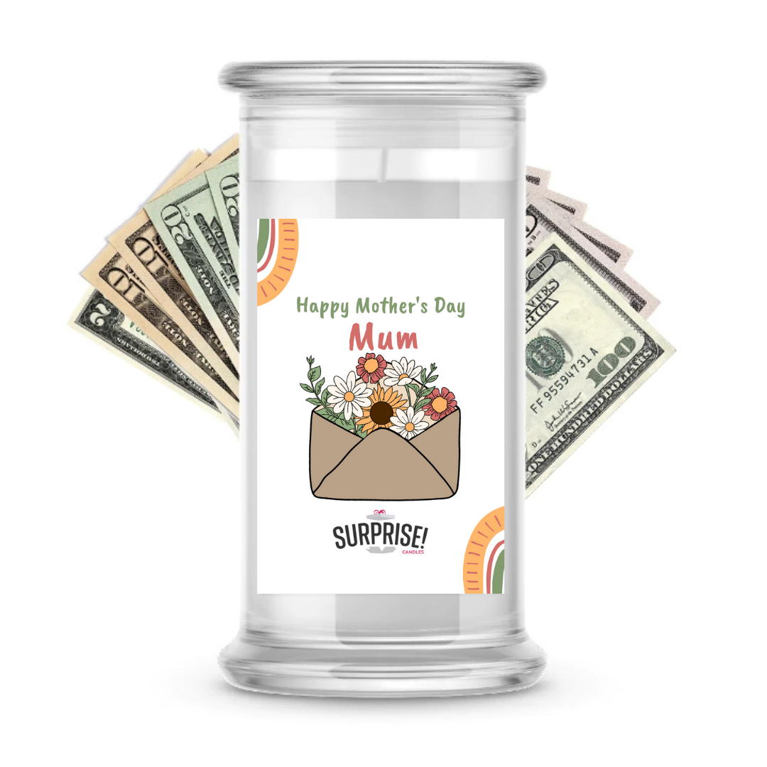 Happy Mother's Day | MOTHERS DAY CASH MONEY CANDLES