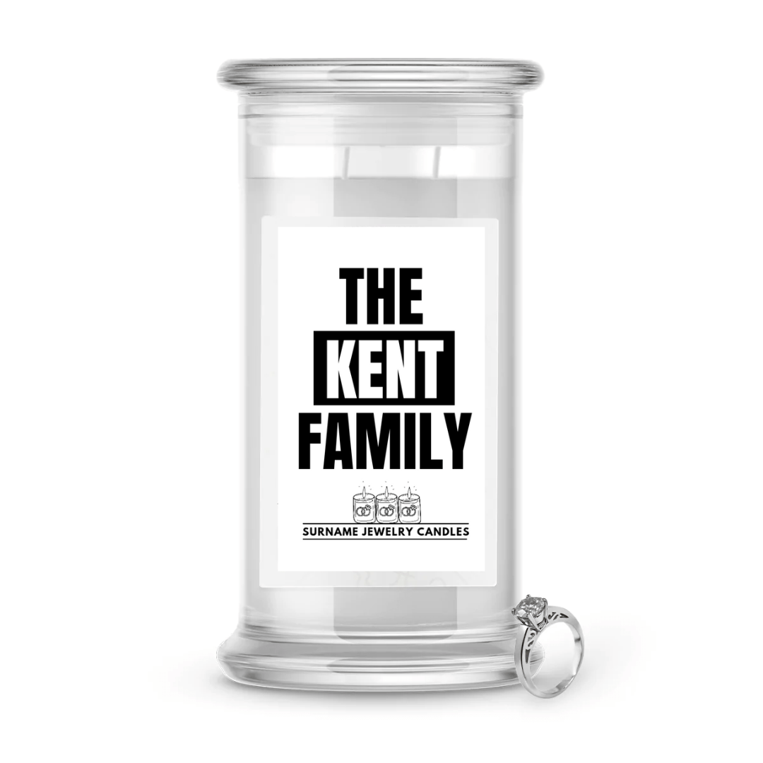 The Kent Family | Surname Jewelry Candles