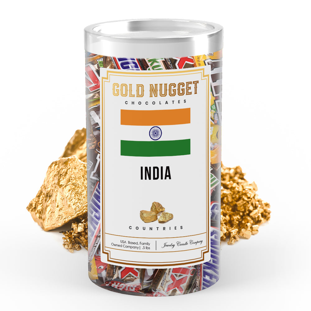 India Countries Gold Nugget Chocolates