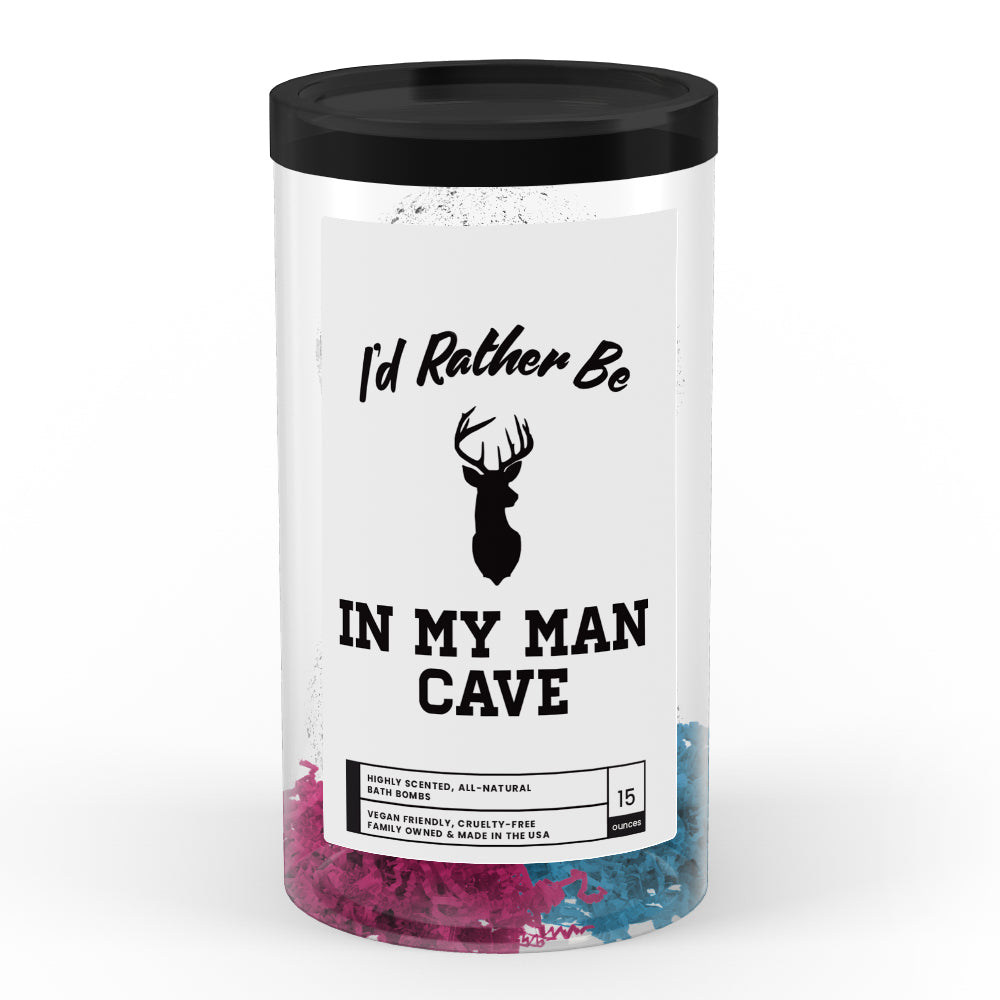 I'd rather be In My Man Cave Bath Bombs