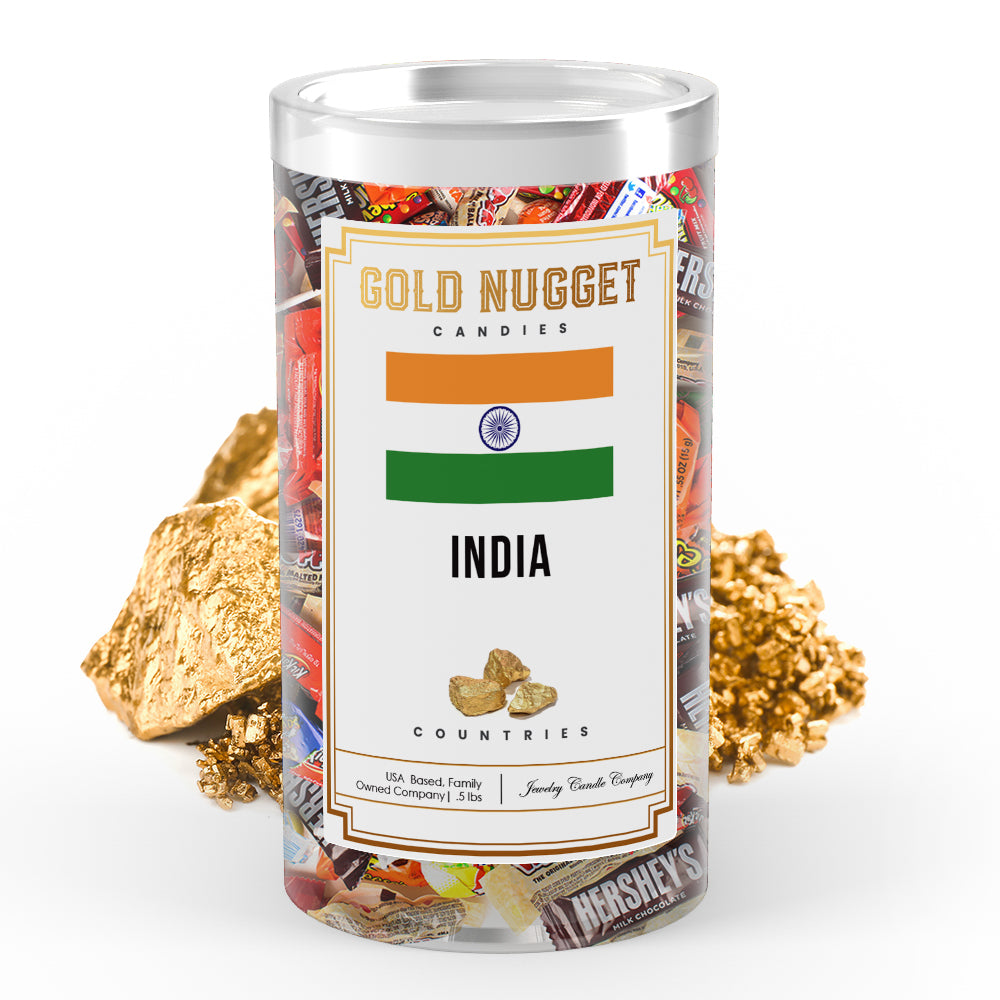 India Countries Gold Nugget Candy