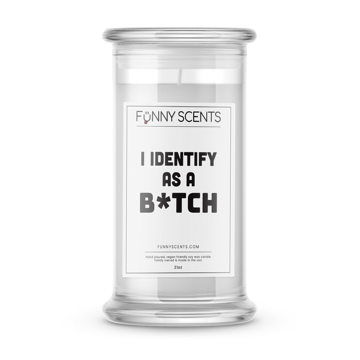I Identify As a B*tch Funny Candles