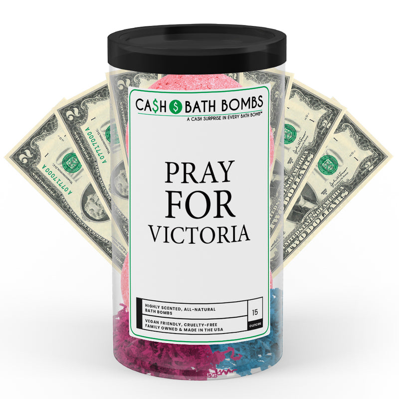 Pray For Victoria Cash Bath Bomb Tube