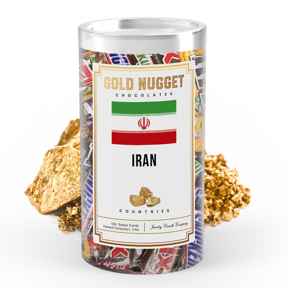 Iran Countries Gold Nugget Chocolates
