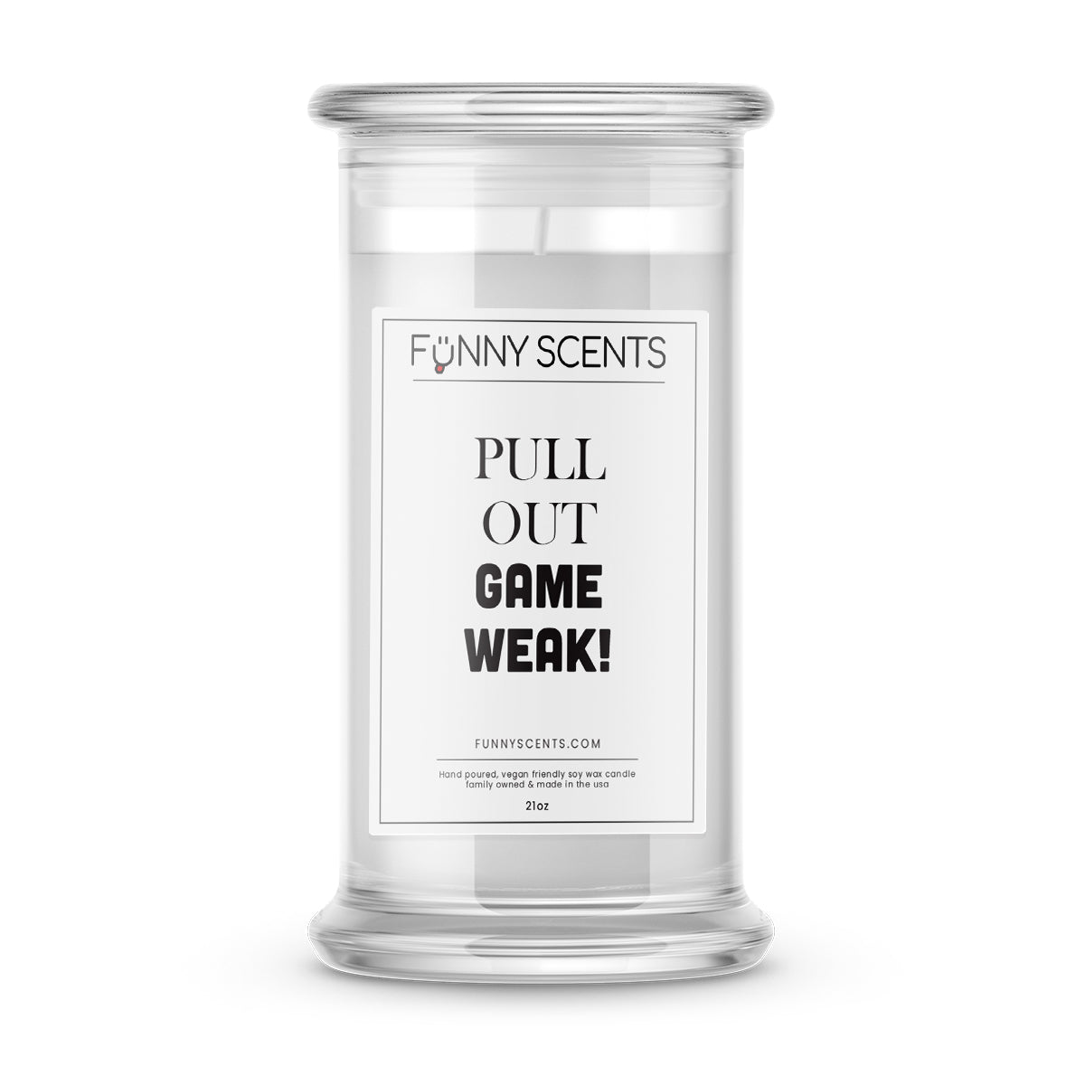 pull out game weak funny candle
