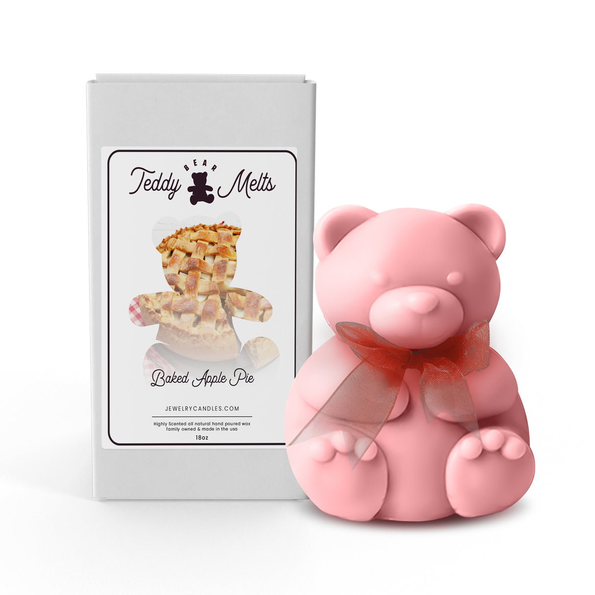 Baked Apple Pie GIANT Teddy Bear Wax Melts