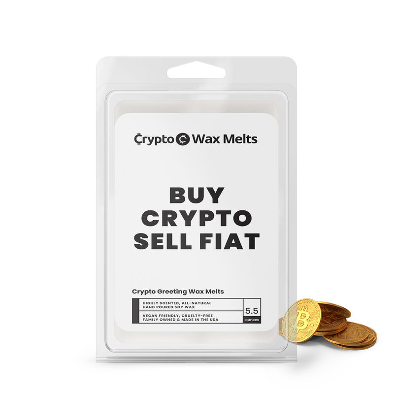 Buy Crypto Sell Fiat Crypto Greeting Wax Melts