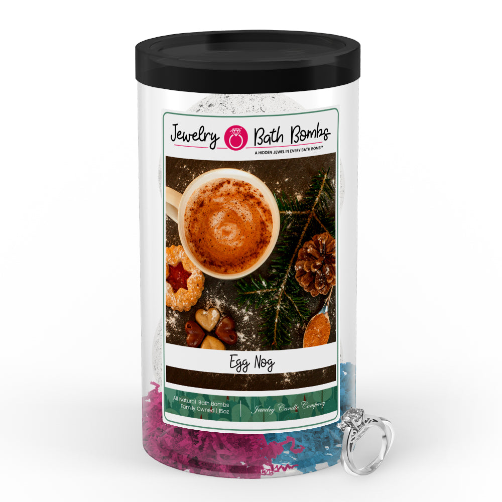 Egg Nog Jewelry Bath Bomb