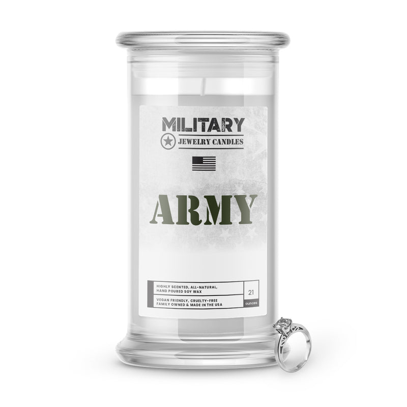 Army | Military Jewelry Candles