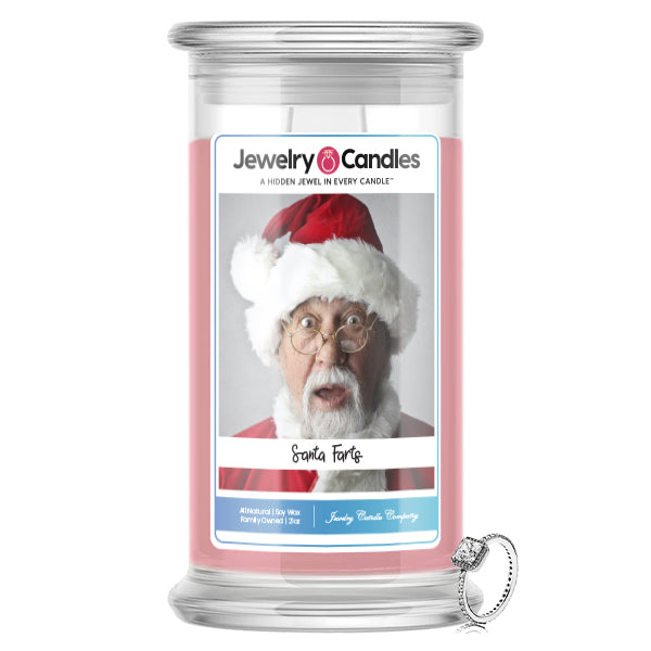 Santa Farts Jewelry Candle