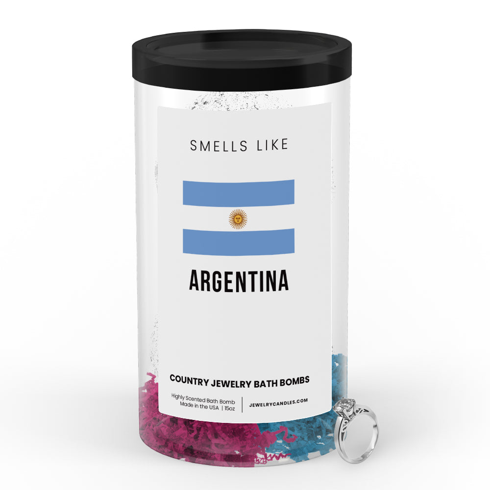 Smells Like Argentina Country Jewelry Bath Bombs