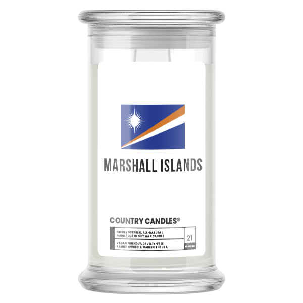 Marshall Islands Country Candles