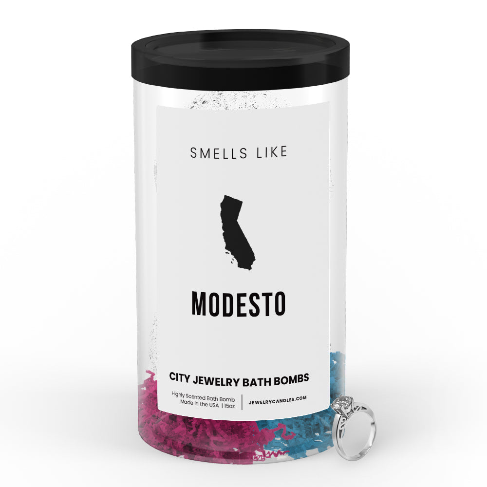 Smells Like Modesto City Jewelry Bath Bombs