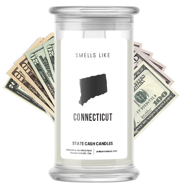 Smells Like Connecticut State Cash Candles