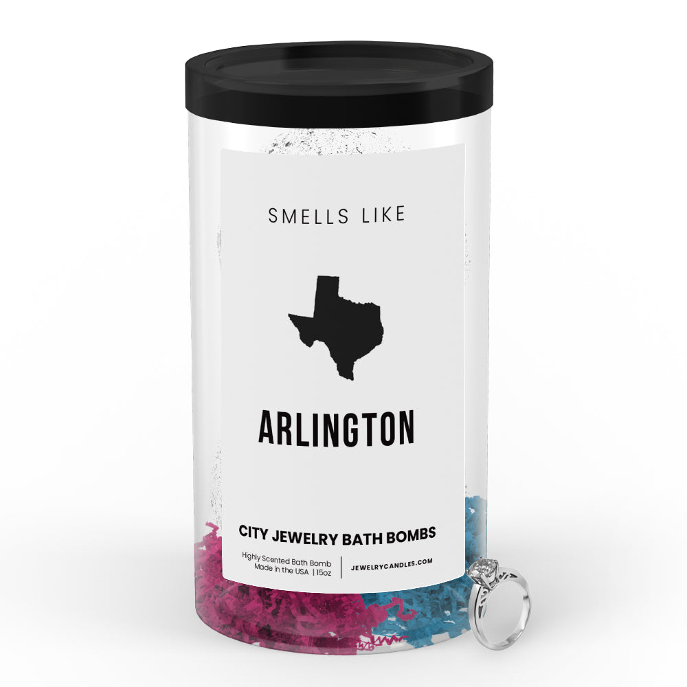 Smells Like Arlington City Jewelry Bath Bombs