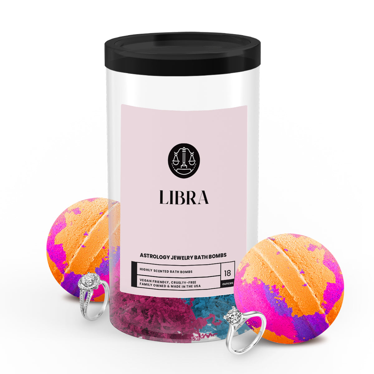 Libra Astrology Jewelry Bath Bombs