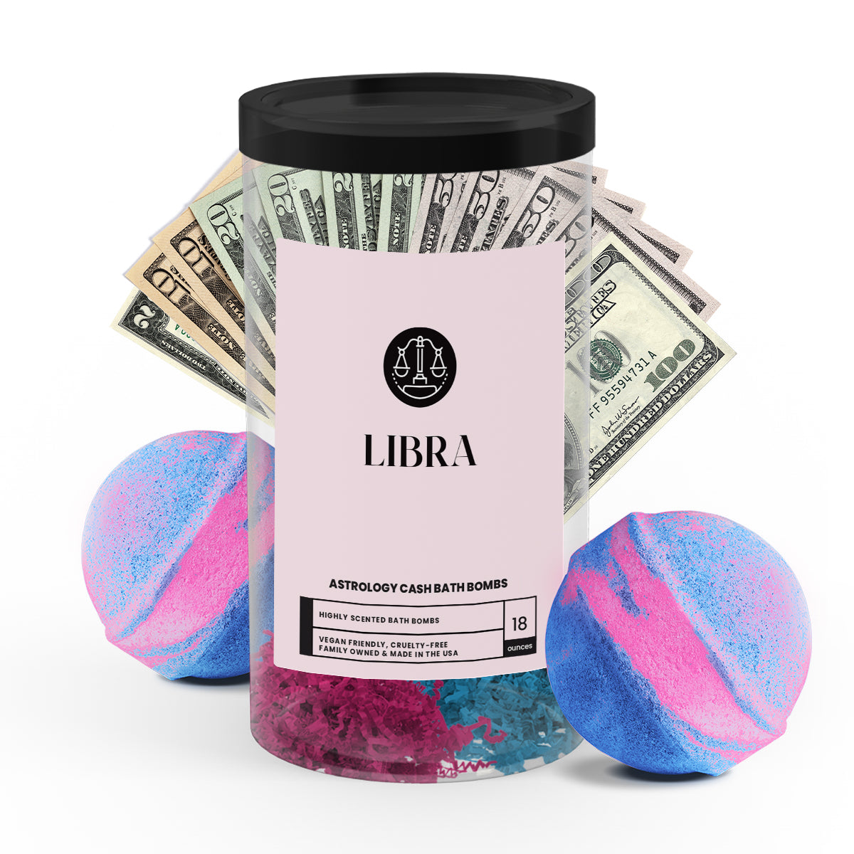 Libra Astrology Cash Bath Bombs